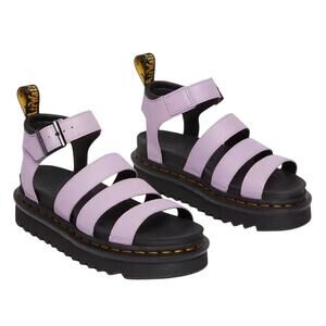 NEW DR. MARTENS BLAIRE SANDAL LILAC PISA WOMANS SIZE - 8